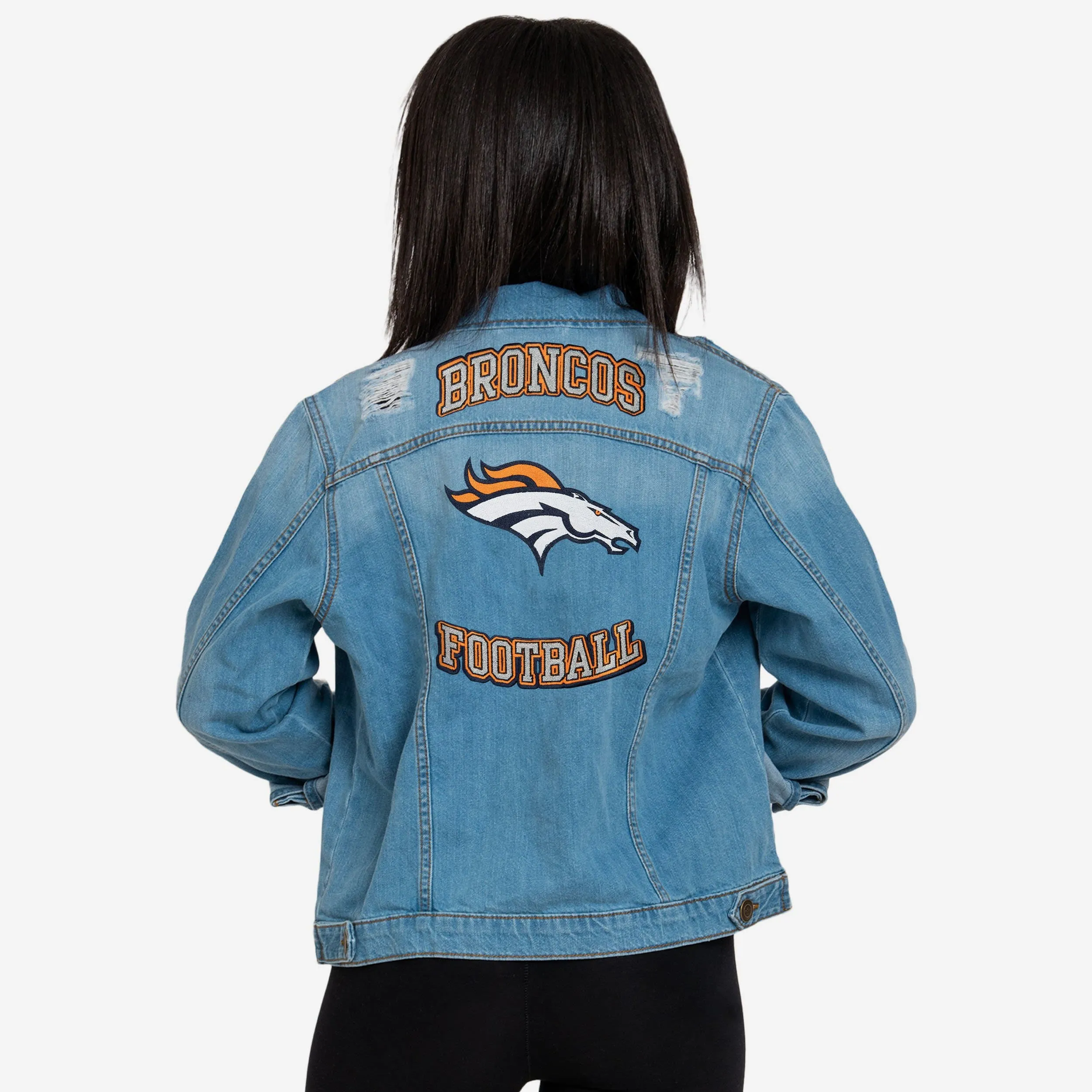 Denver Broncos Womens Denim Days Jacket