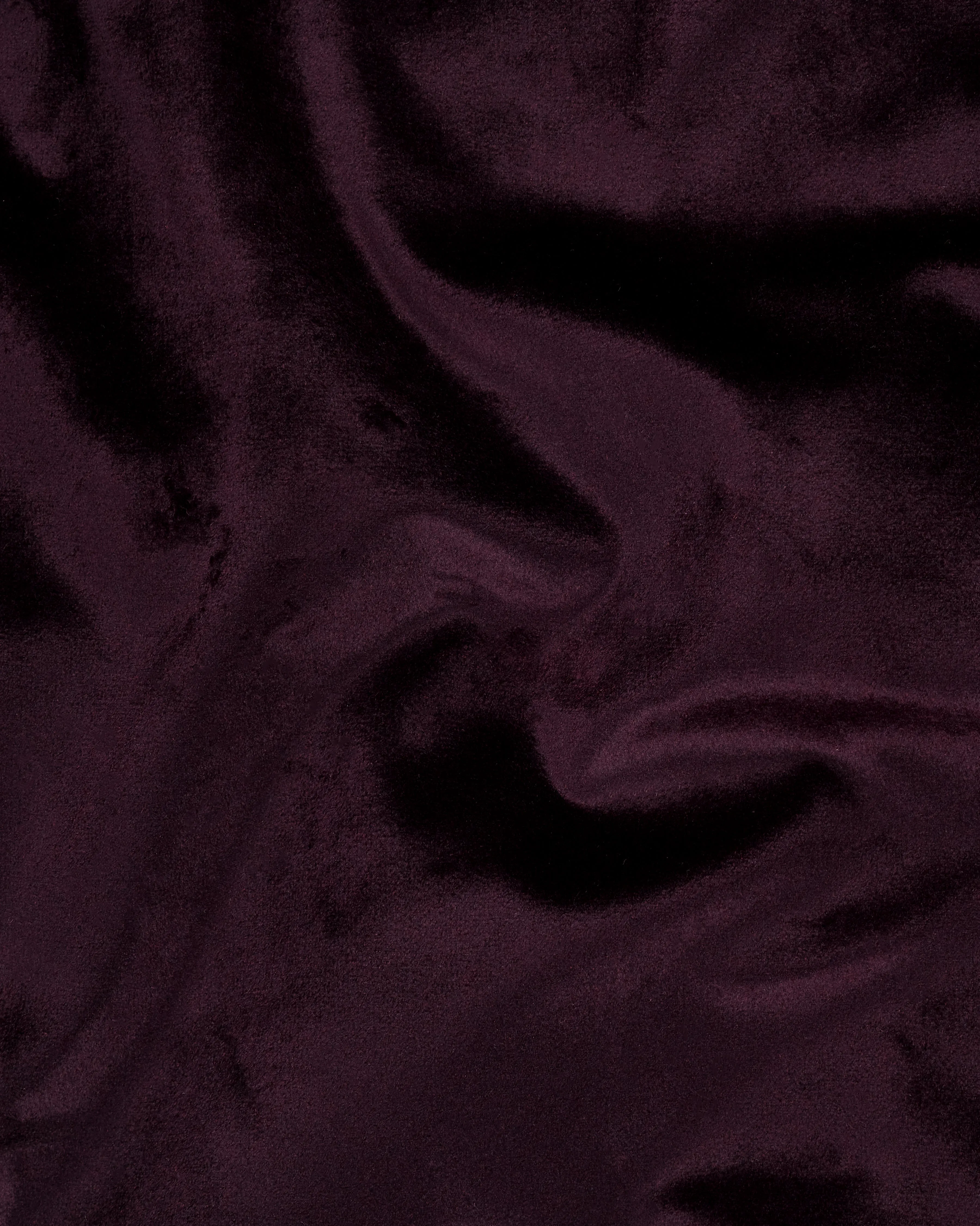 Eclipse Wine Velvet Tuxedo Blazer