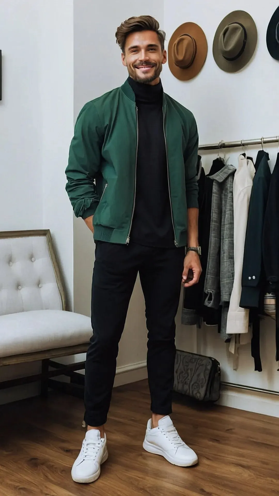 Elevate Your Casual Game: Outfits for Stocky Men with Class**  
**