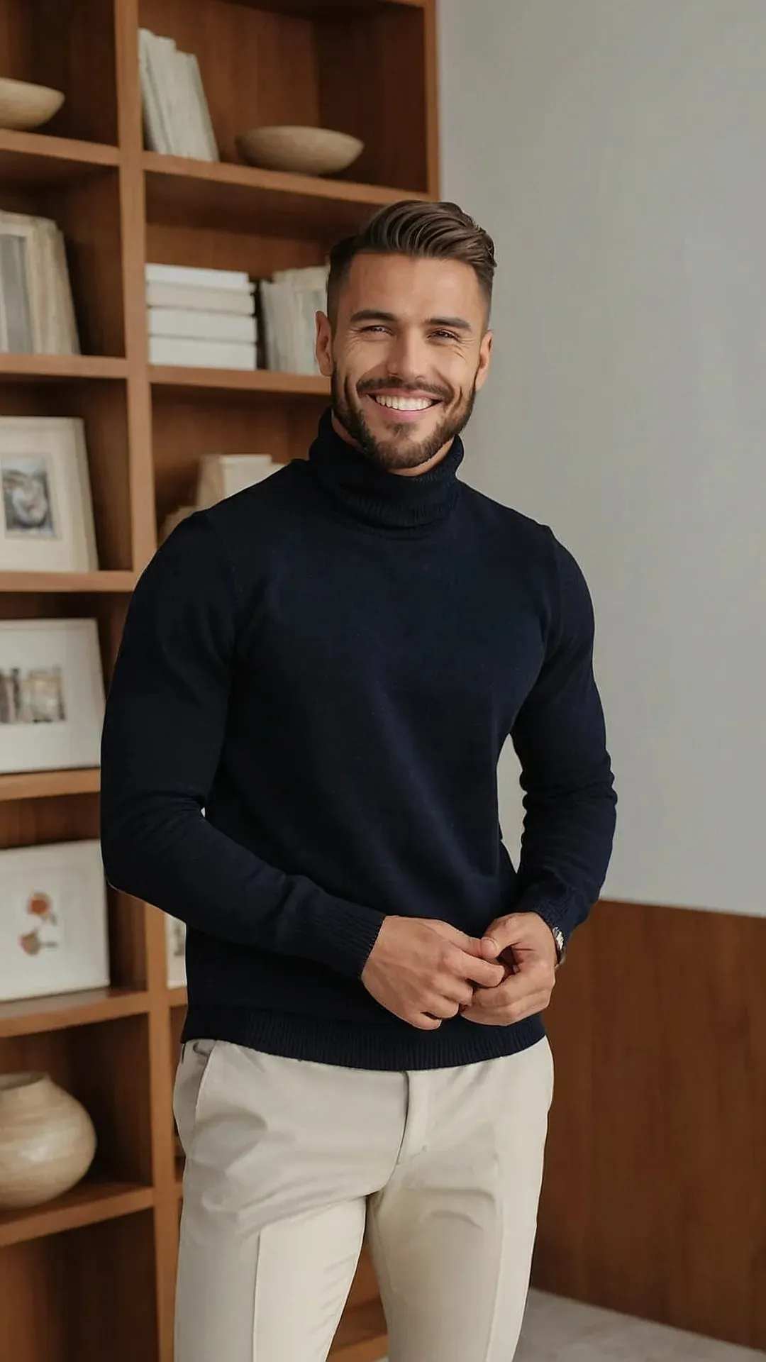 Elevate Your Casual Game: Outfits for Stocky Men with Class**  
**