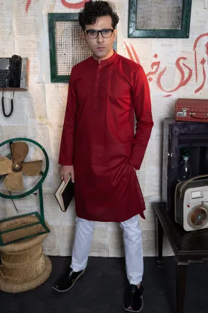 Embroidered Mens Kurta