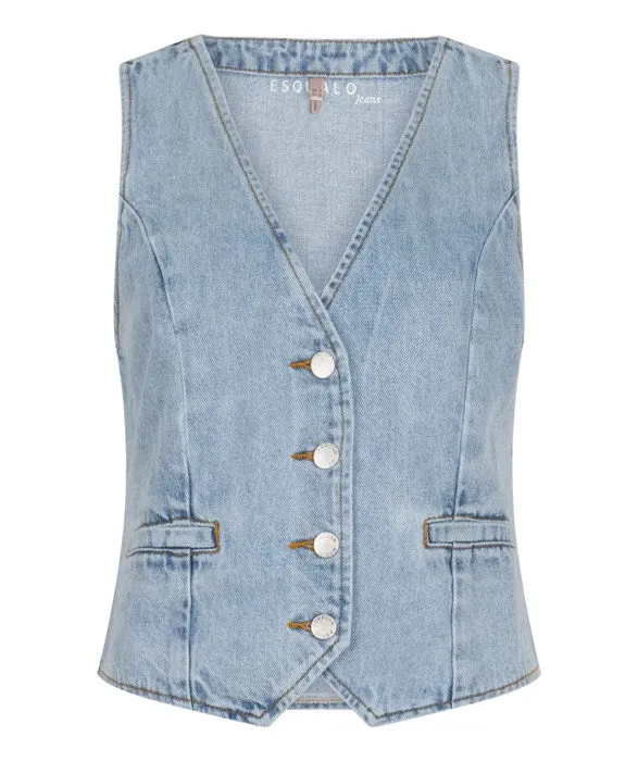 Esqualo Denim Vest