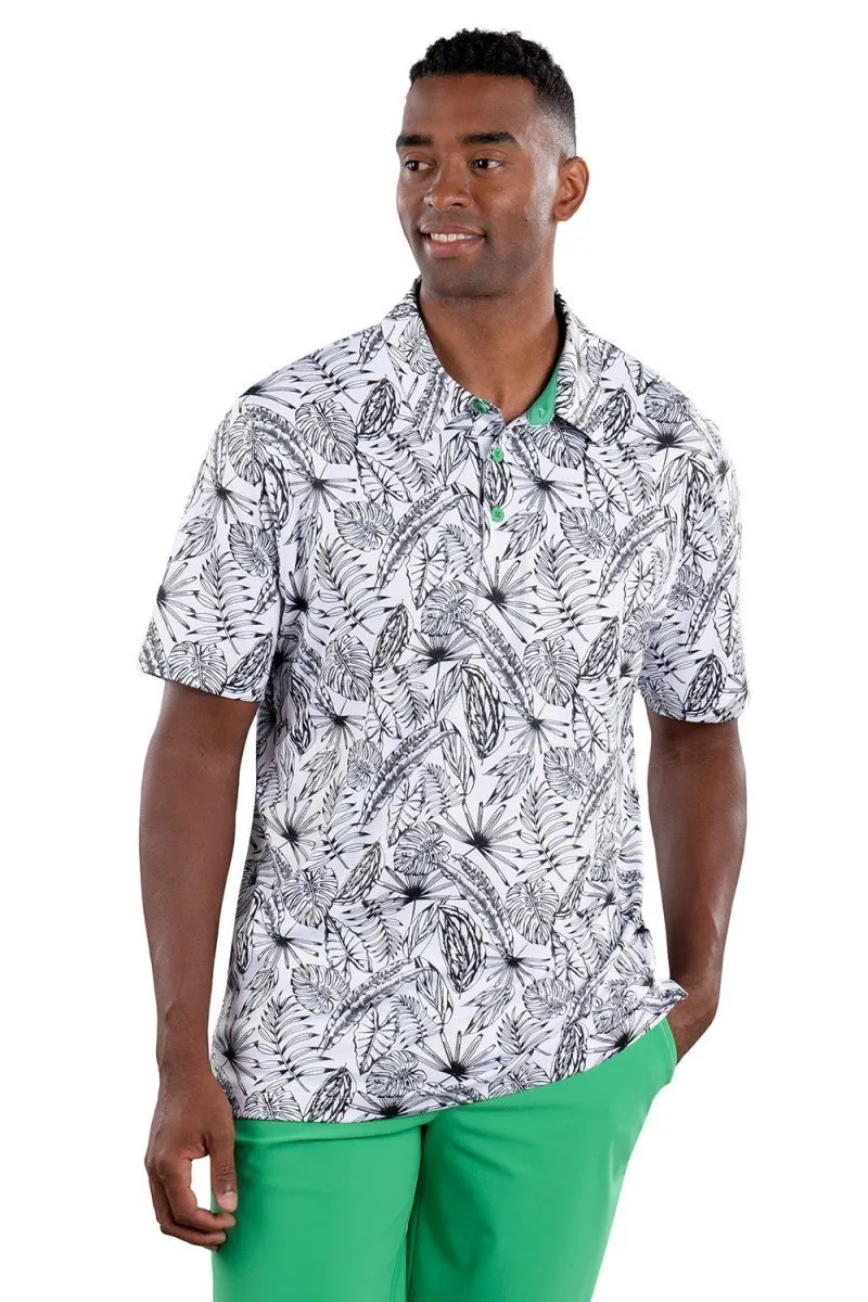 Fabian Print Polo - FINAL SALE