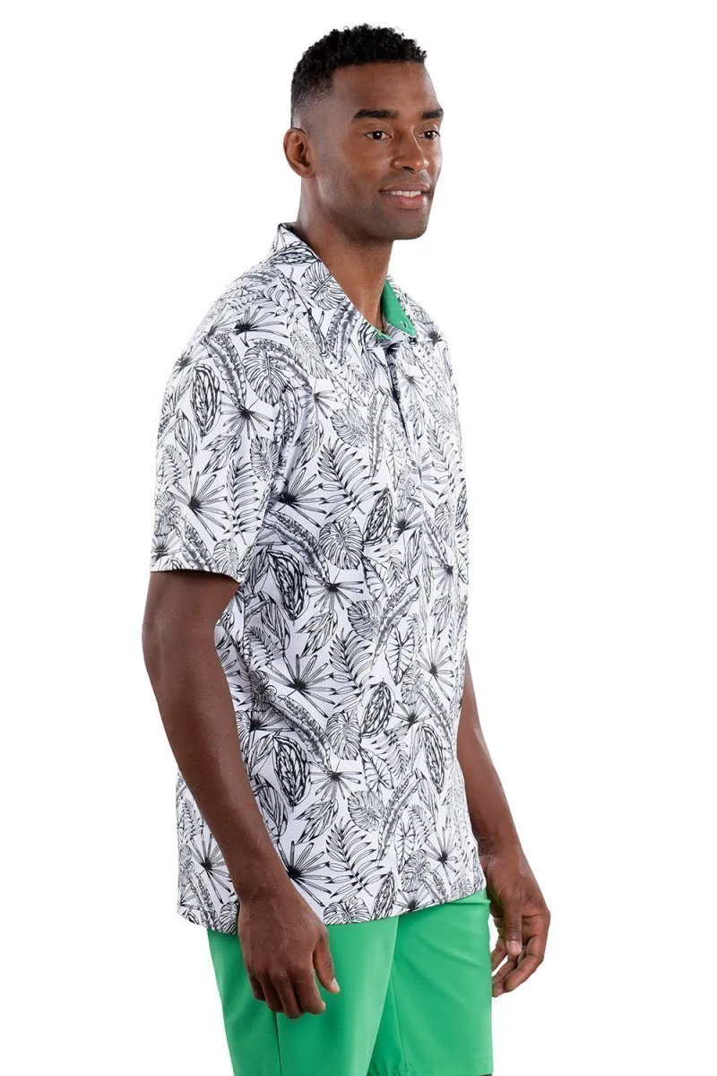Fabian Print Polo - FINAL SALE