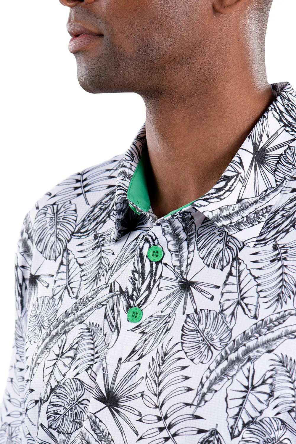Fabian Print Polo - FINAL SALE