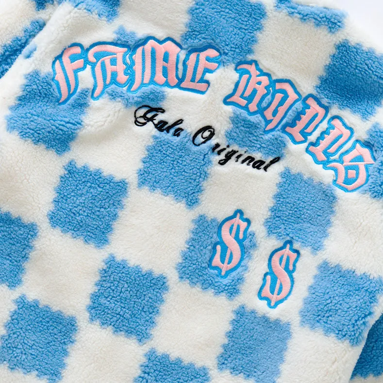 FAME KILLS FLEECE SHERPA (BABY BLUE)