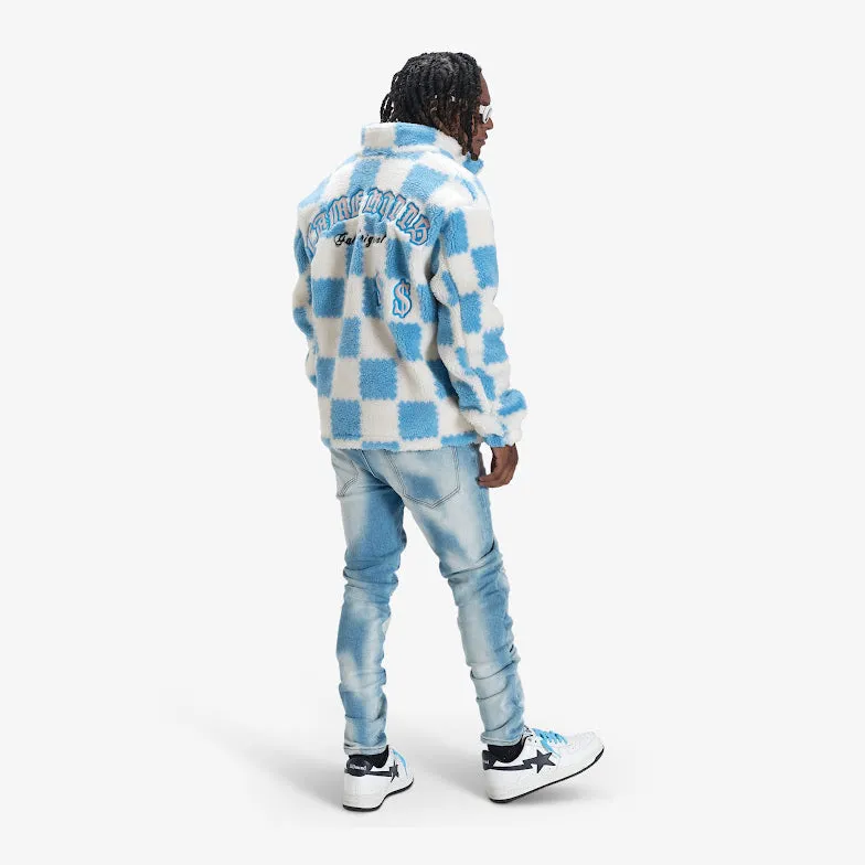 FAME KILLS FLEECE SHERPA (BABY BLUE)