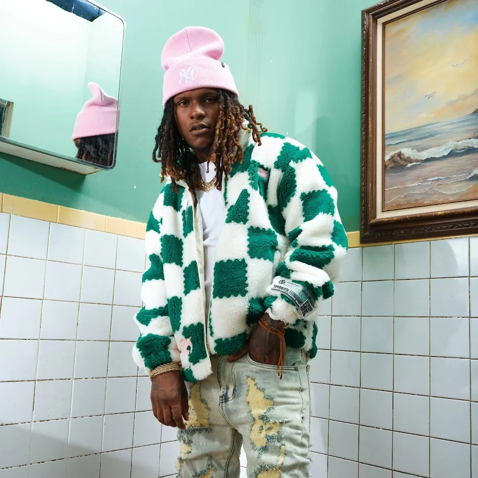 FAME KILLS FLEECE SHERPA (GREEN)