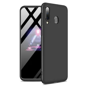 For Samsung M30 Ultra Slim PC Back Cover Non-slip Shockproof 360 Degree Full Protective Case black