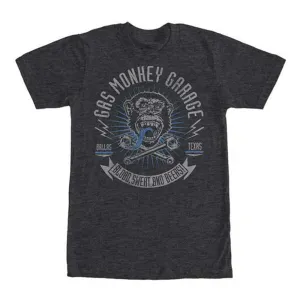 Gas Monkey Garage Monkey And Cross Pistons Fast N Loud T-Shirt