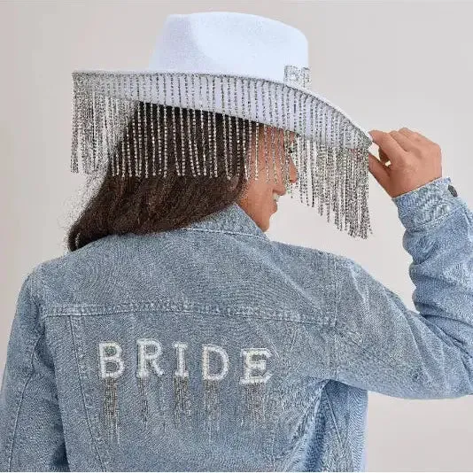 Ginger Ray Bride Iron on Patches Embellished Tassels