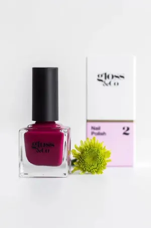 Gloss & Co – Ruby Nail Polish