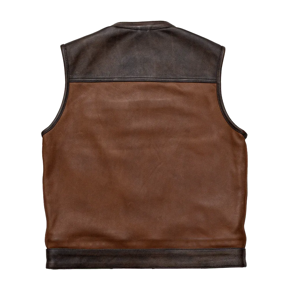 Goddess Men's Leather Motorcycle Vest