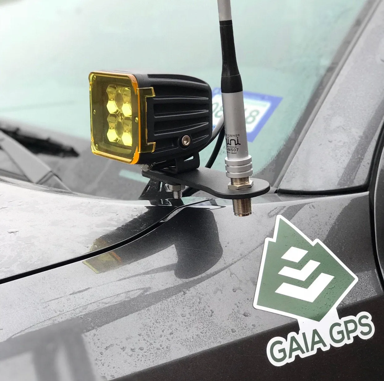 Ham Antenna Ditch Bracket Extension