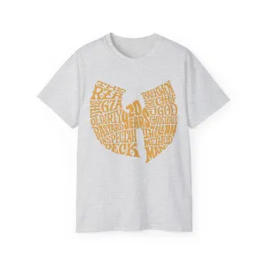 Hip Hop T-Shirt with WuTang 20 Years print
