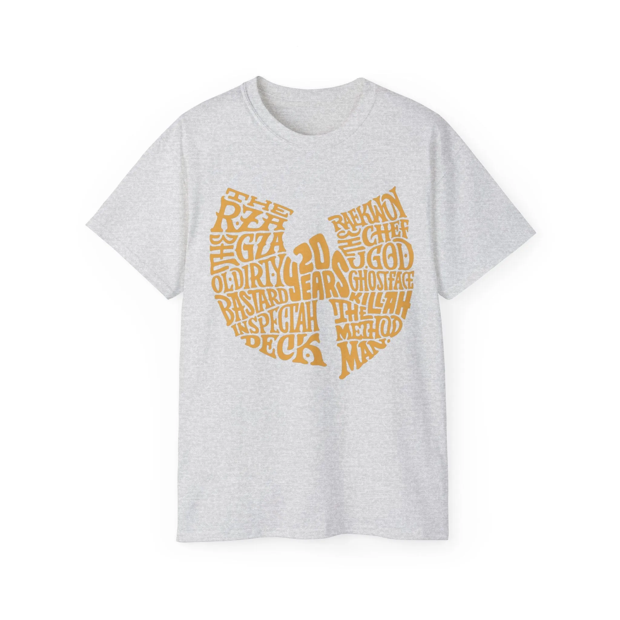 Hip Hop T-Shirt with WuTang 20 Years print
