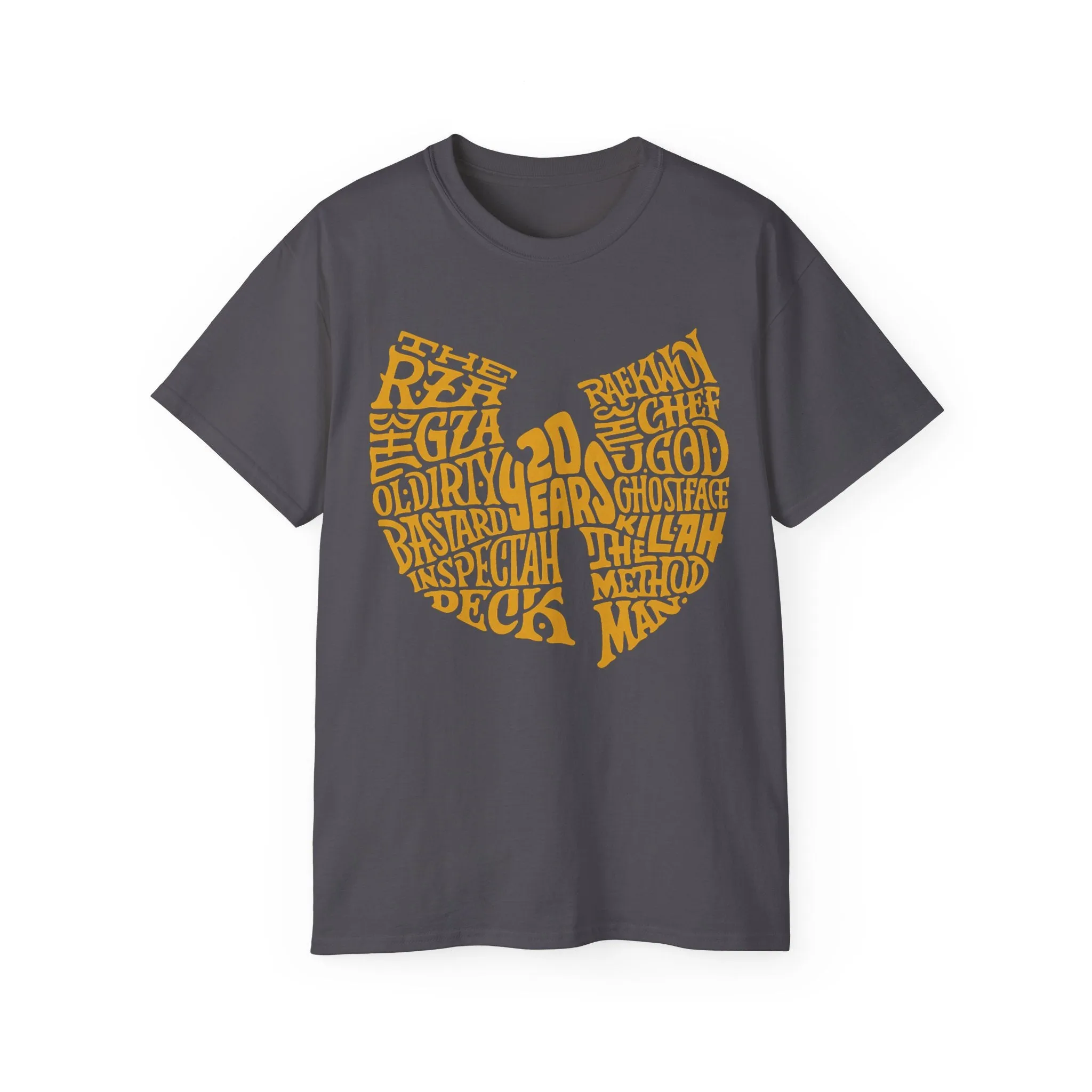 Hip Hop T-Shirt with WuTang 20 Years print