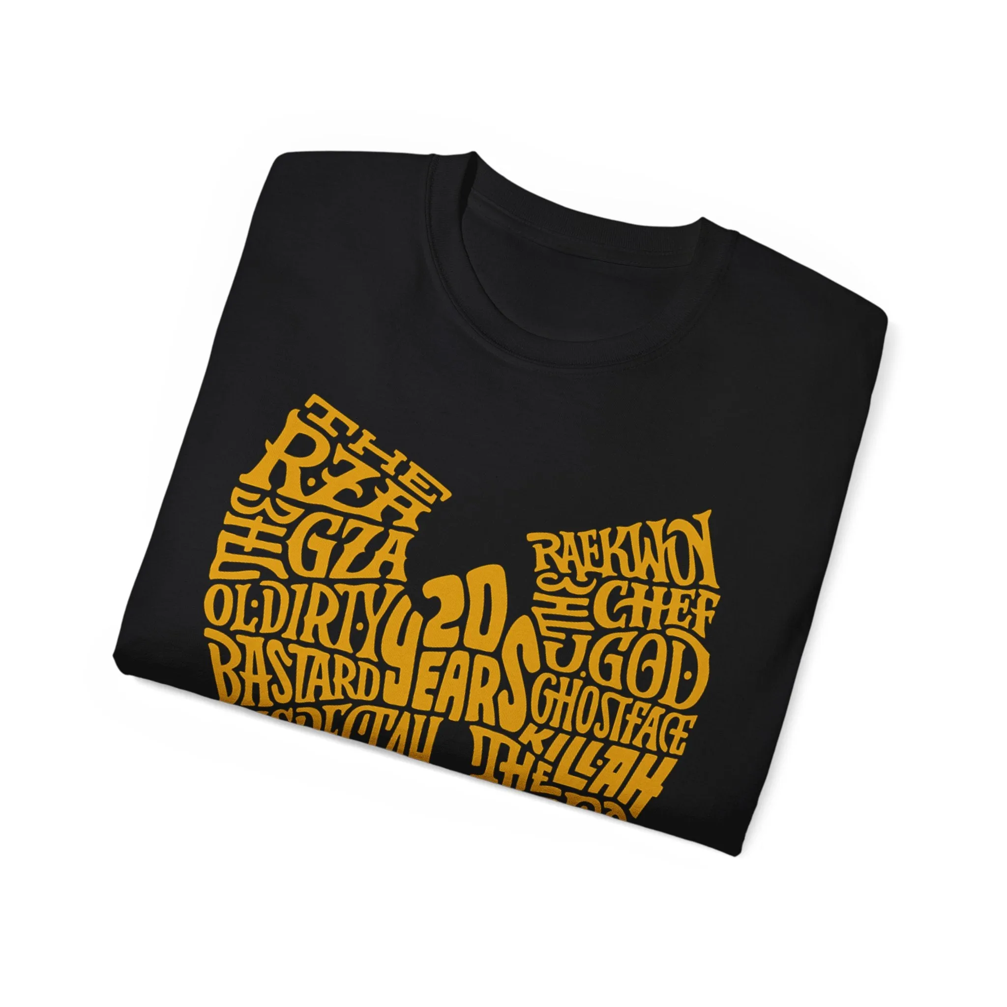 Hip Hop T-Shirt with WuTang 20 Years print