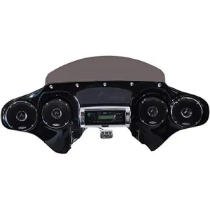 Hoppe Industries HDFSFTDXQZCHRHC Quadzilla Fairing with Stereo Receiver