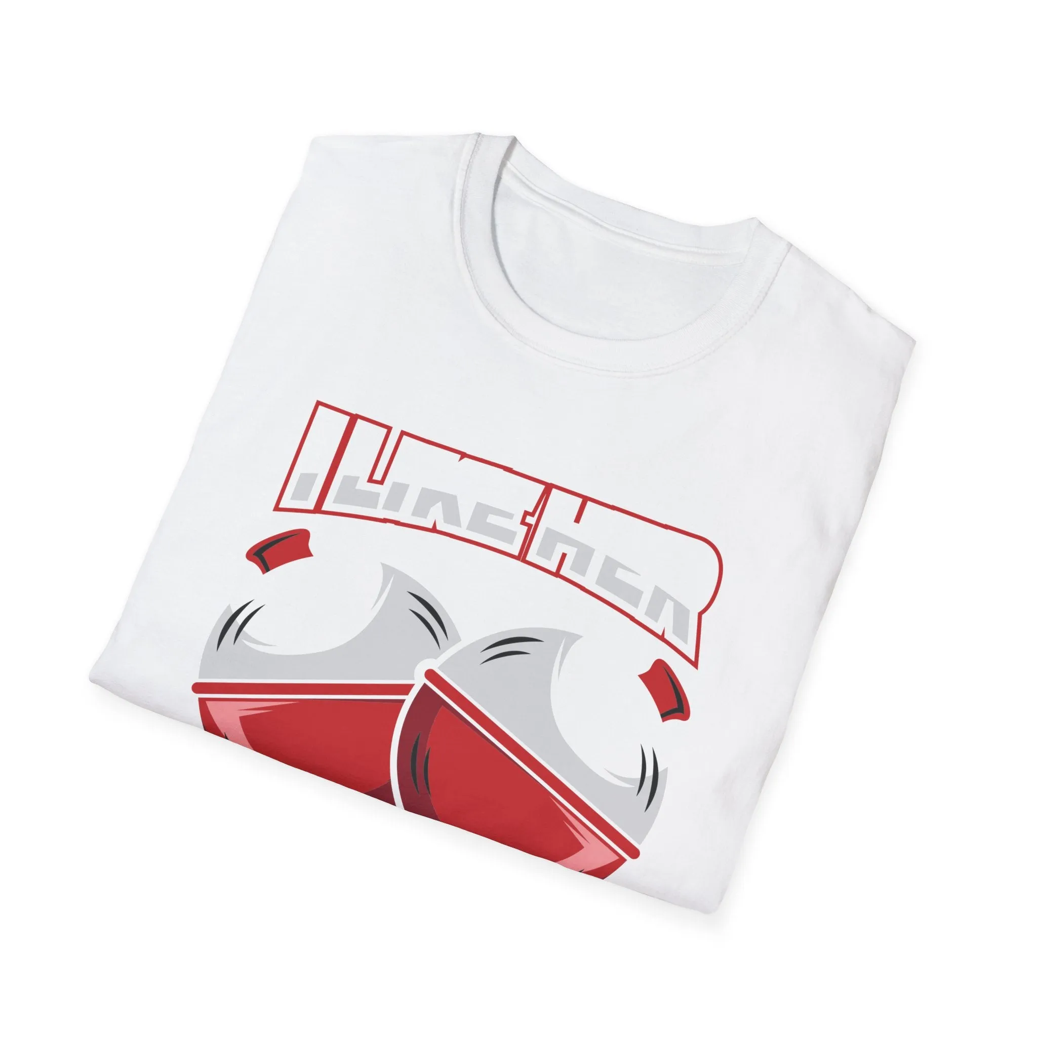 I Like Her Bobbers | Deluxe Black Tee
