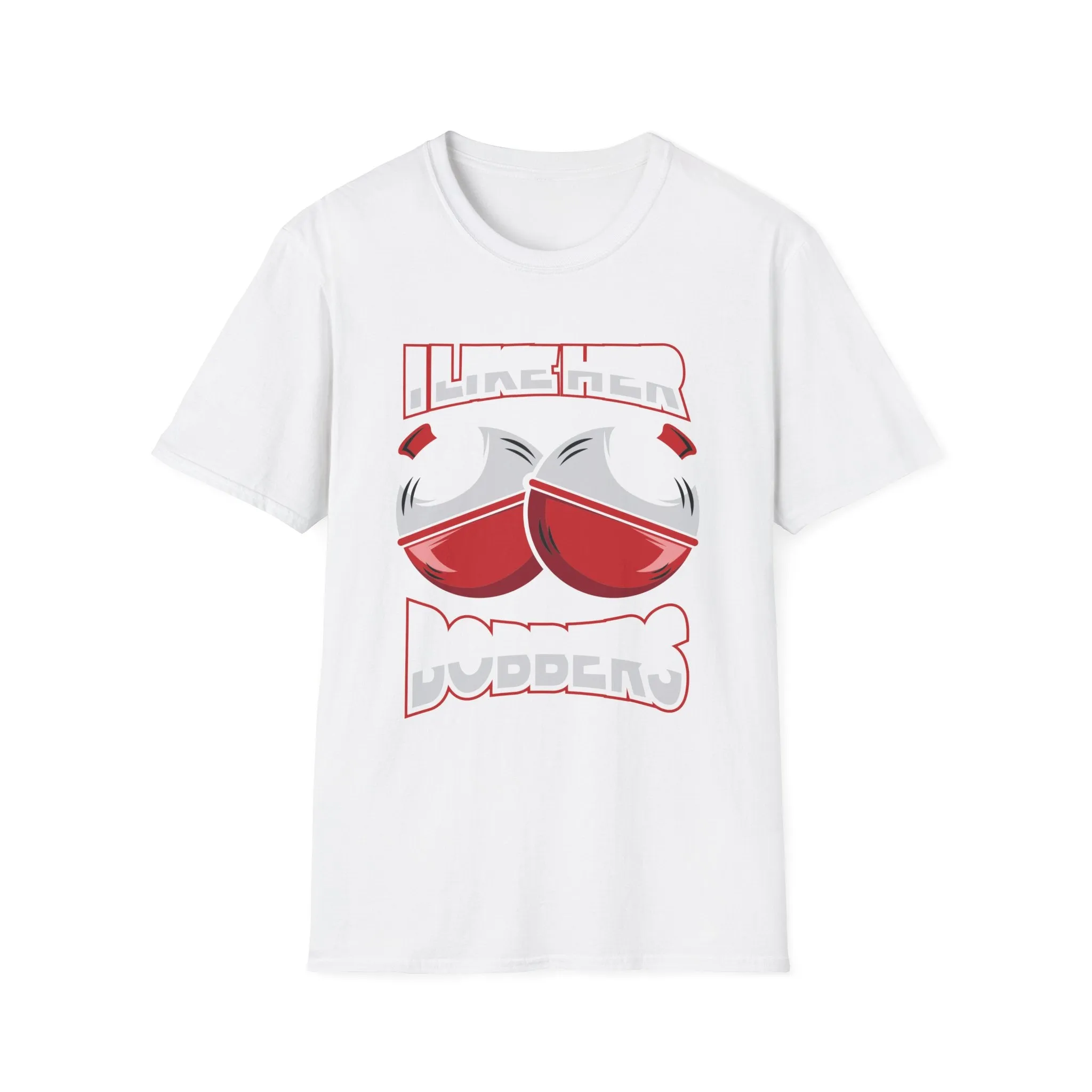 I Like Her Bobbers | Deluxe Black Tee