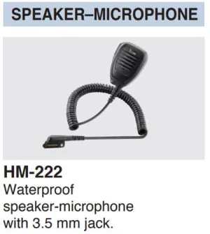 Icom HM-222 Speaker Microphone