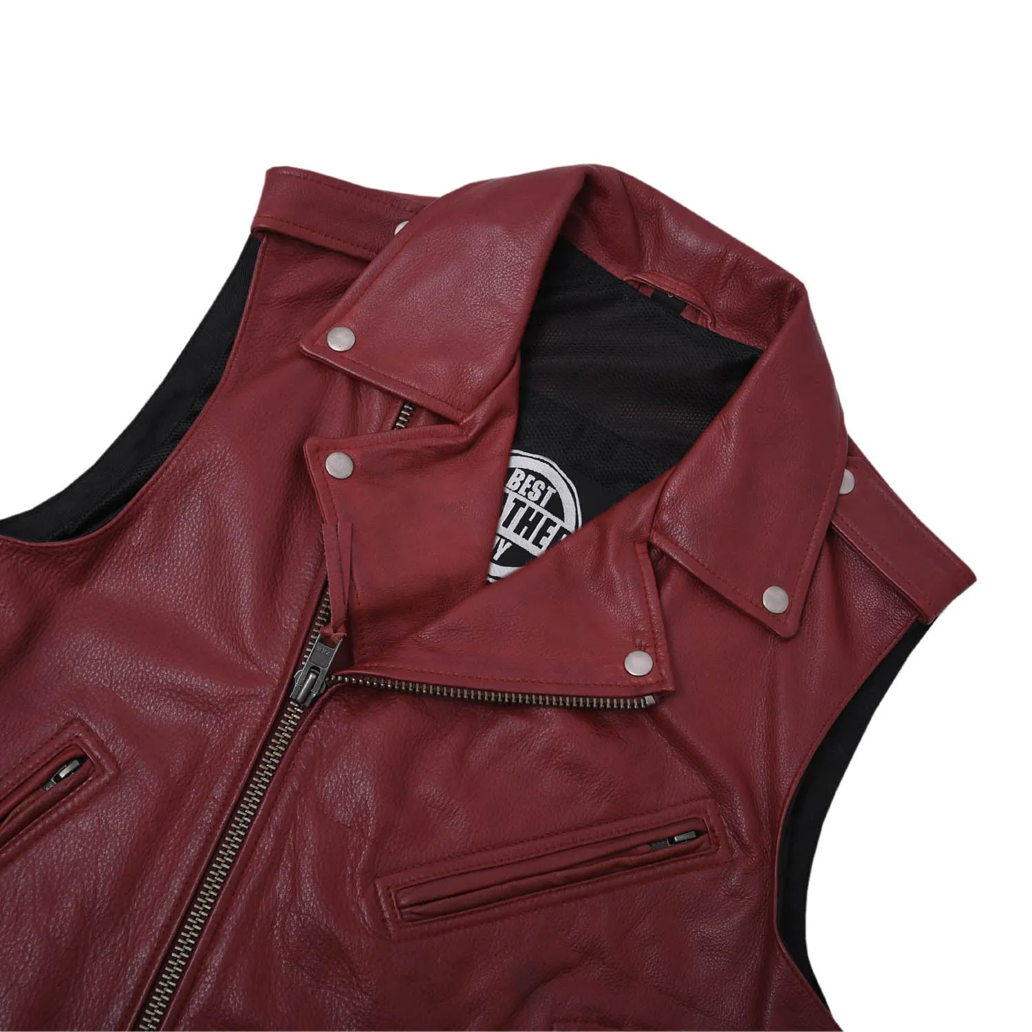 ICONIC - Motorcycle Leather Vest