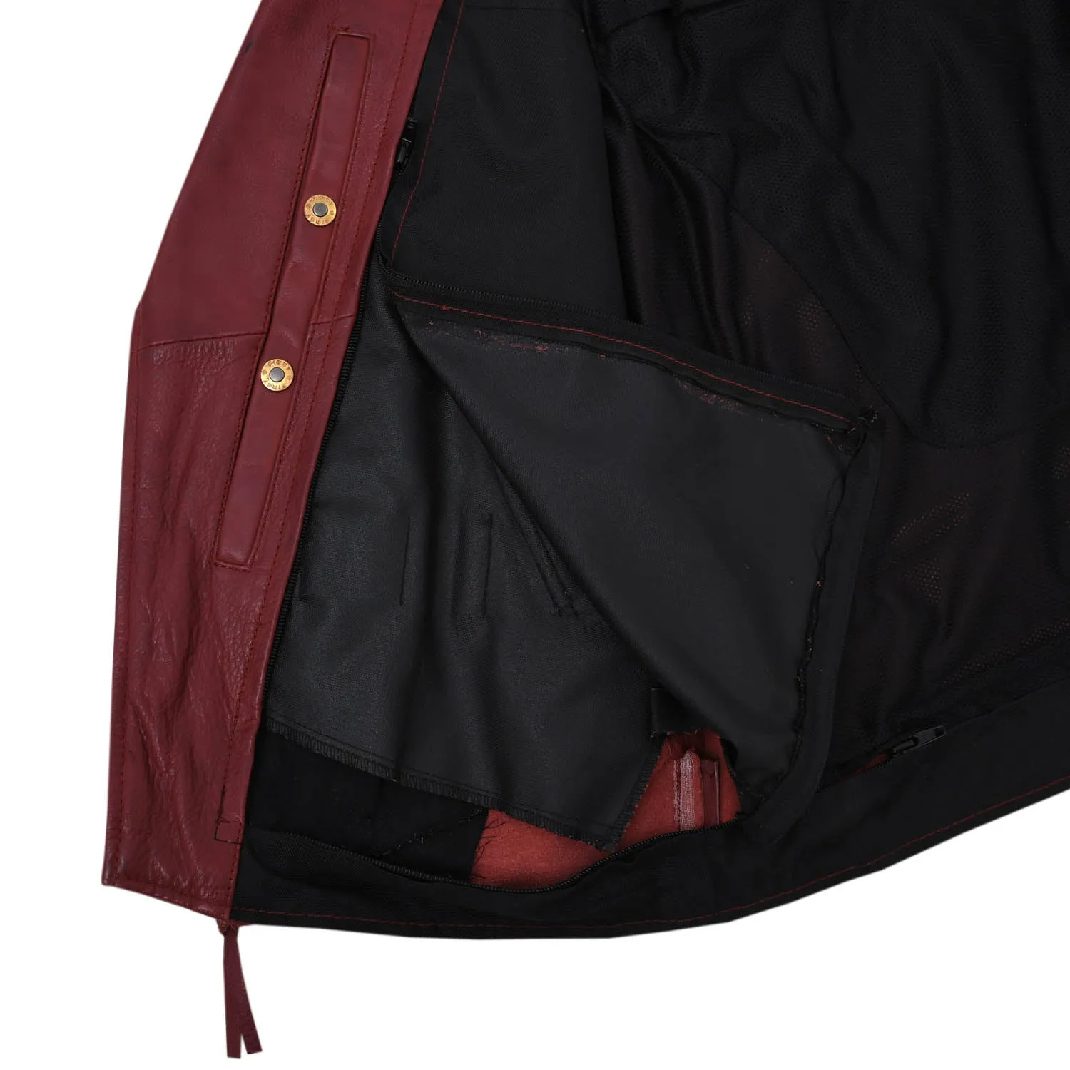 ICONIC - Motorcycle Leather Vest