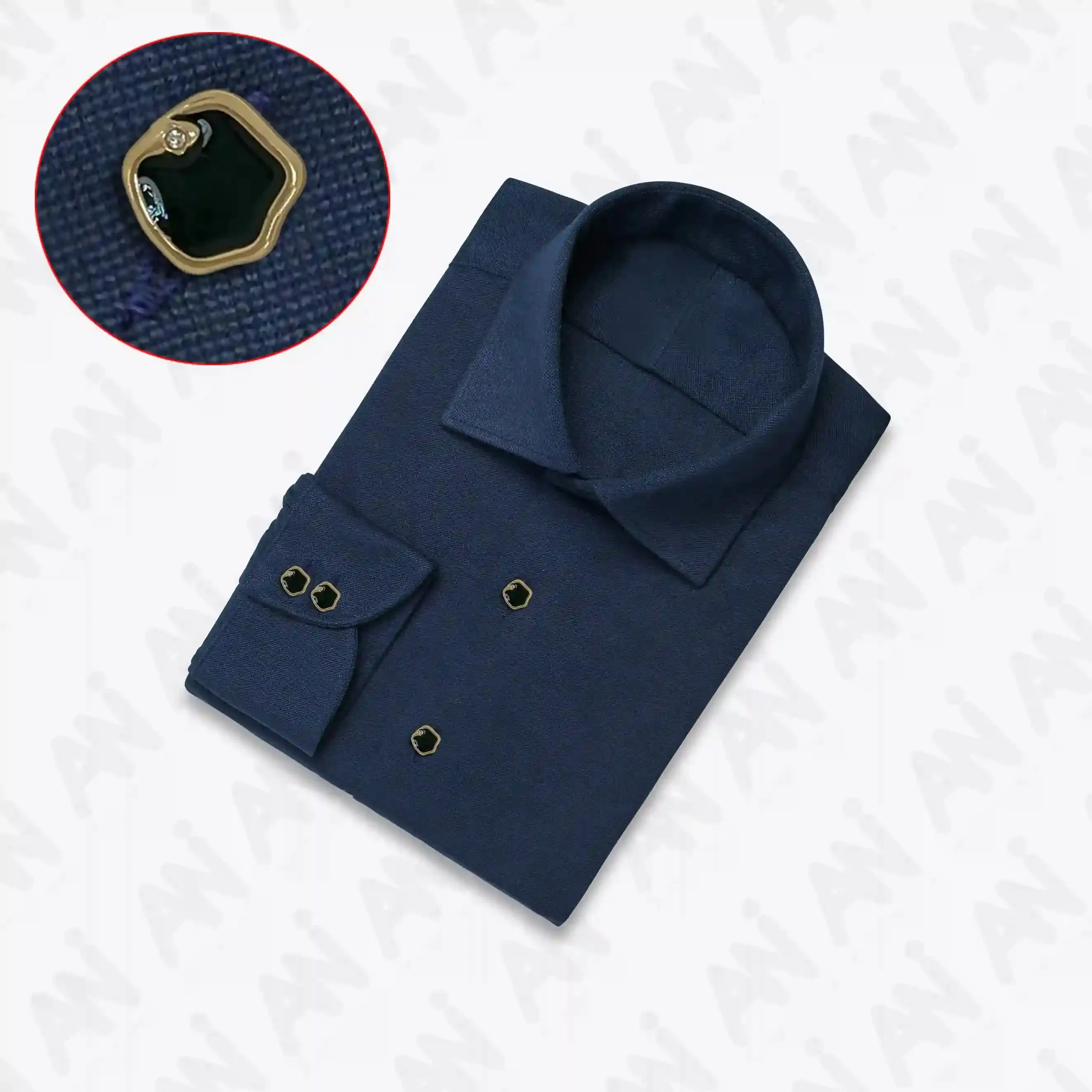 Inlaid Gem 10mm Shirt Buttons