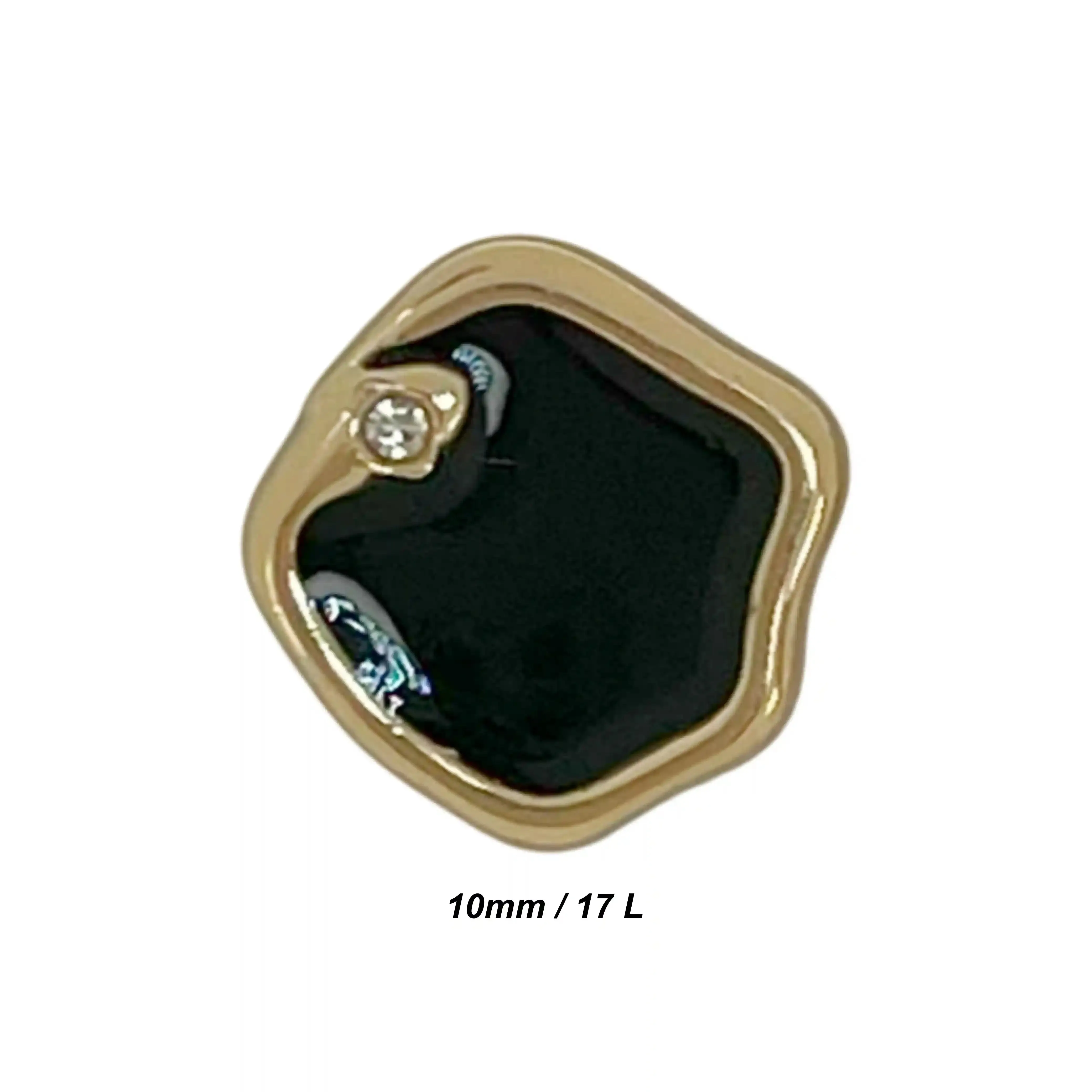 Inlaid Gem 10mm Shirt Buttons