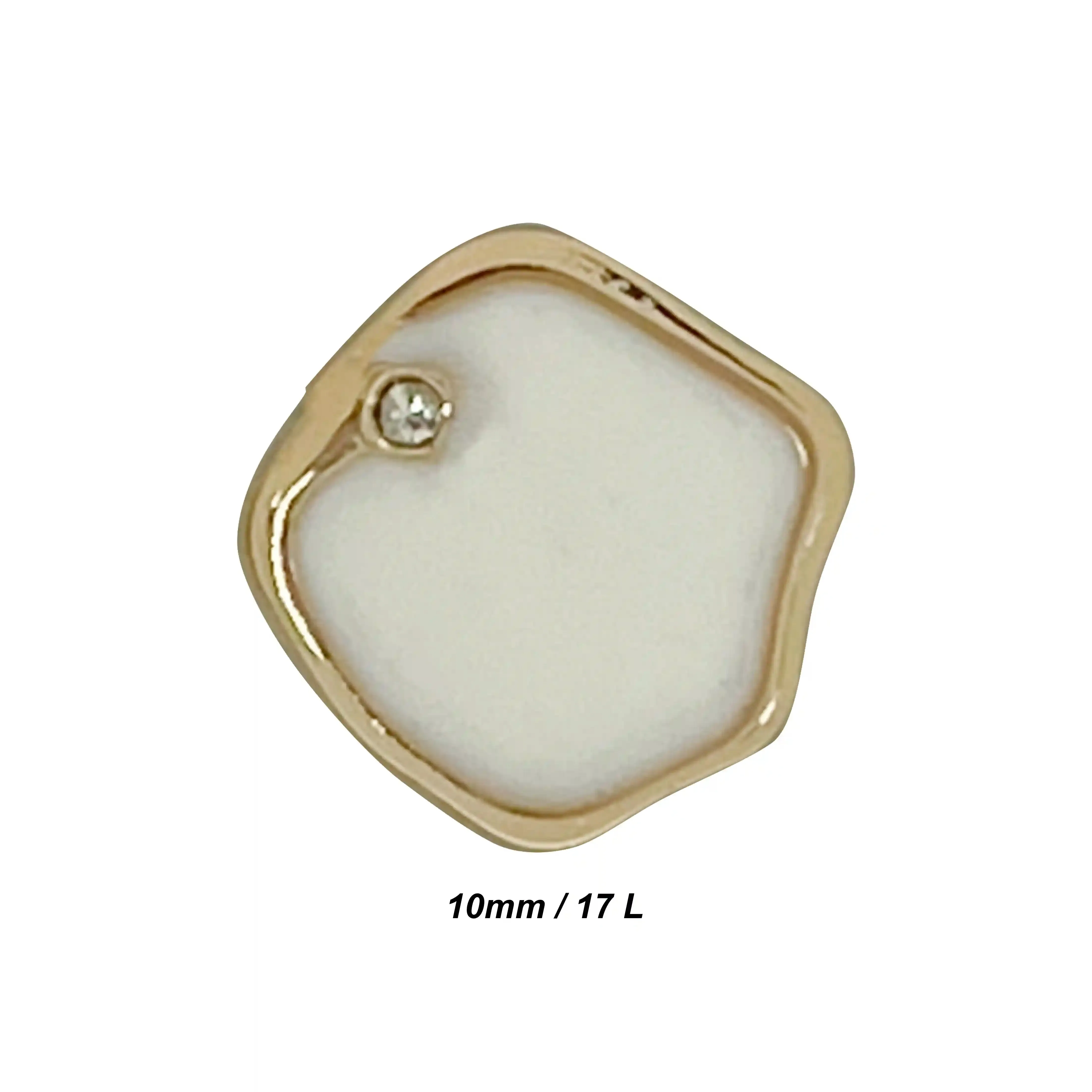Inlaid Gem 10mm Shirt Buttons