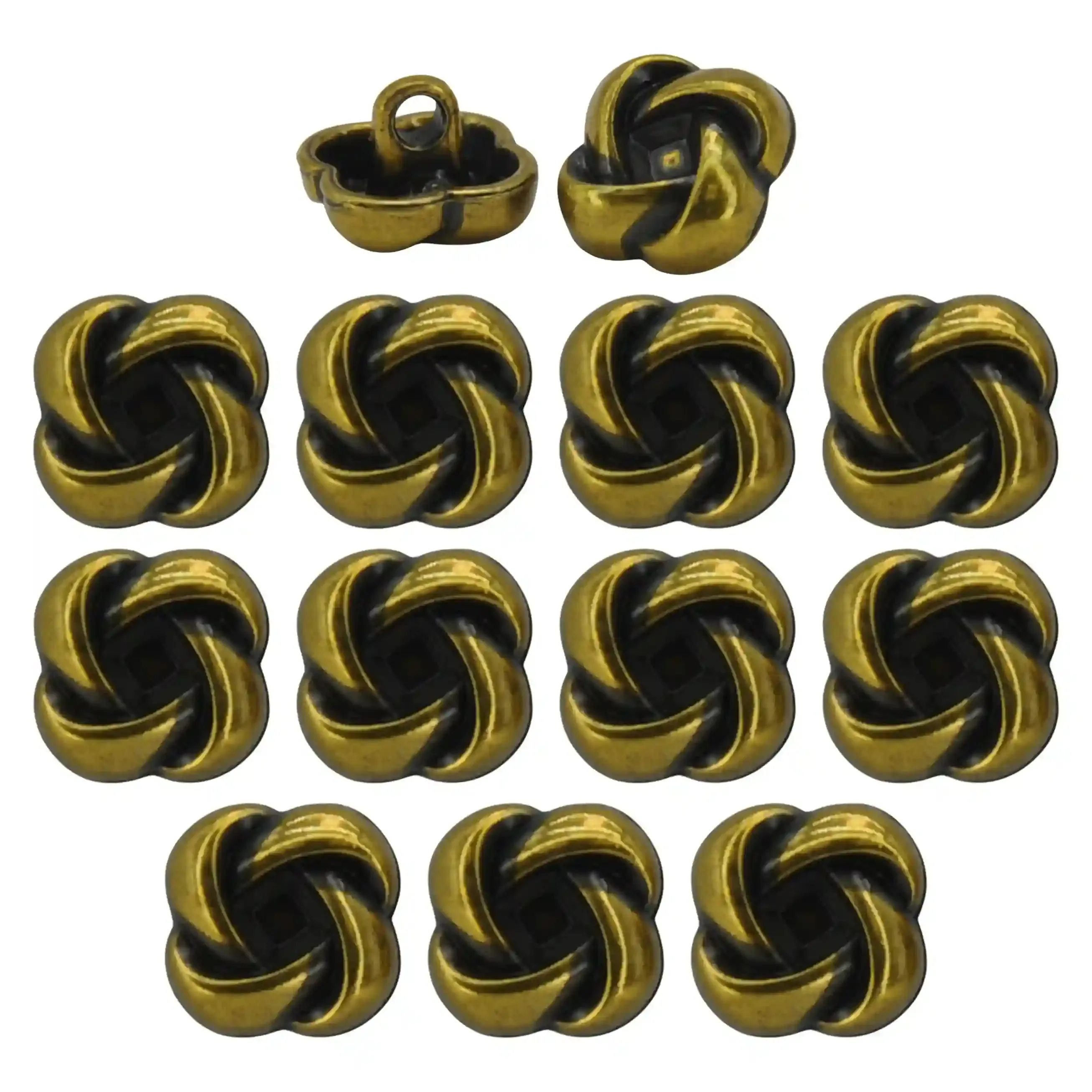 Interlocking Loop Shirt 10mm Buttons
