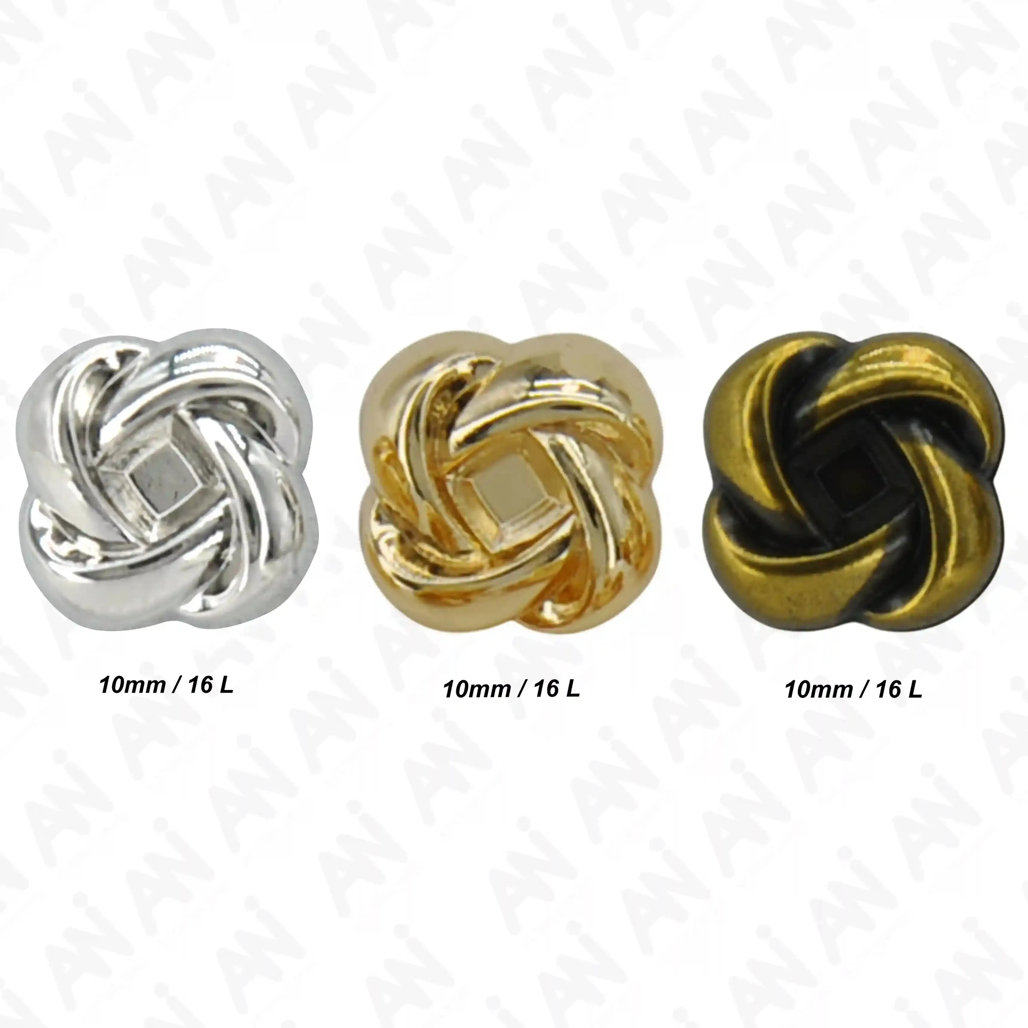 Interlocking Loop Shirt 10mm Buttons