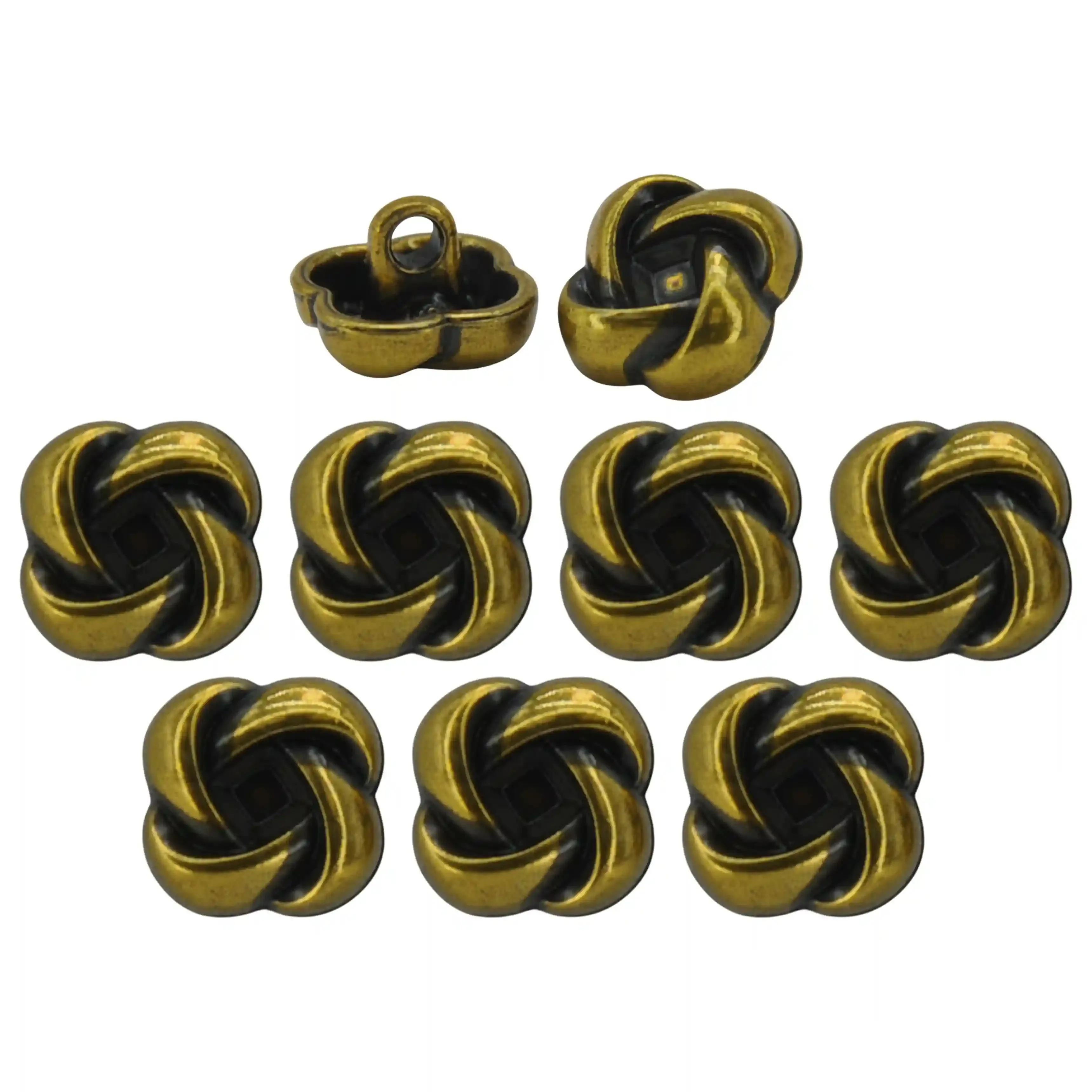 Interlocking Loop Shirt 10mm Buttons