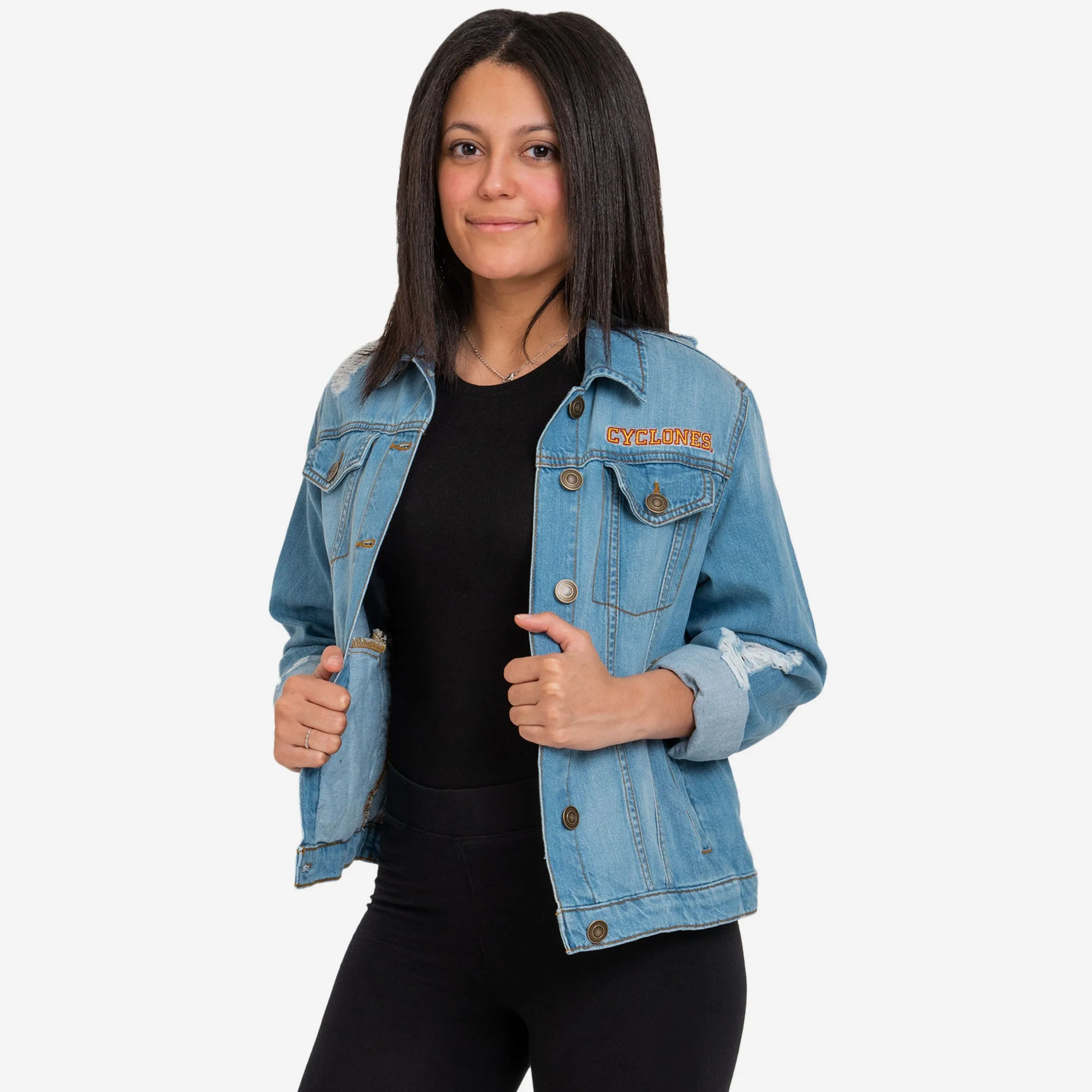 Iowa State Cyclones Womens Denim Days Jacket