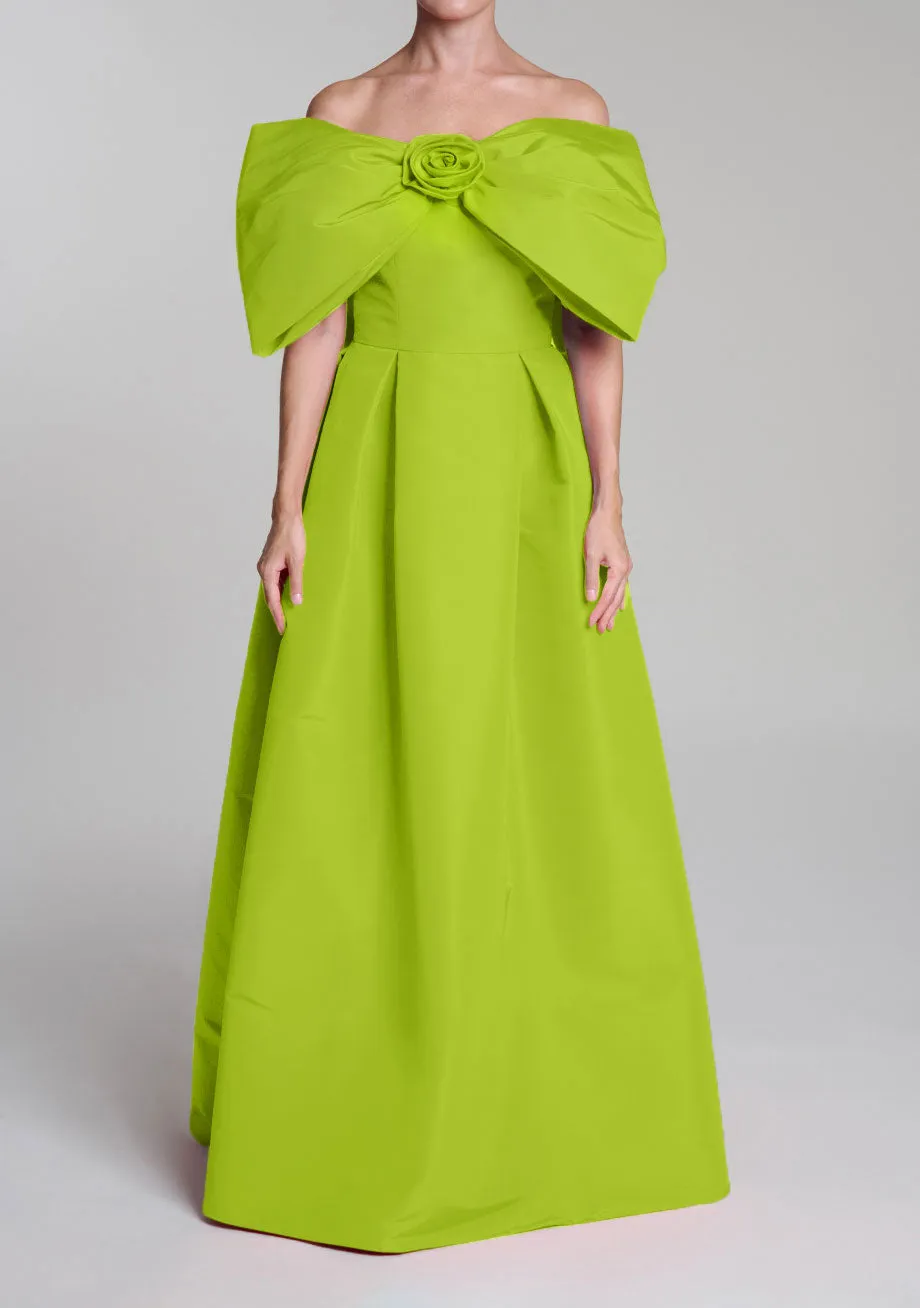 Jacqueline Silk Faille Ball Gown