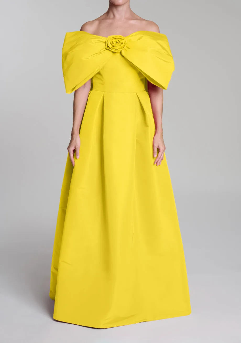 Jacqueline Silk Faille Ball Gown