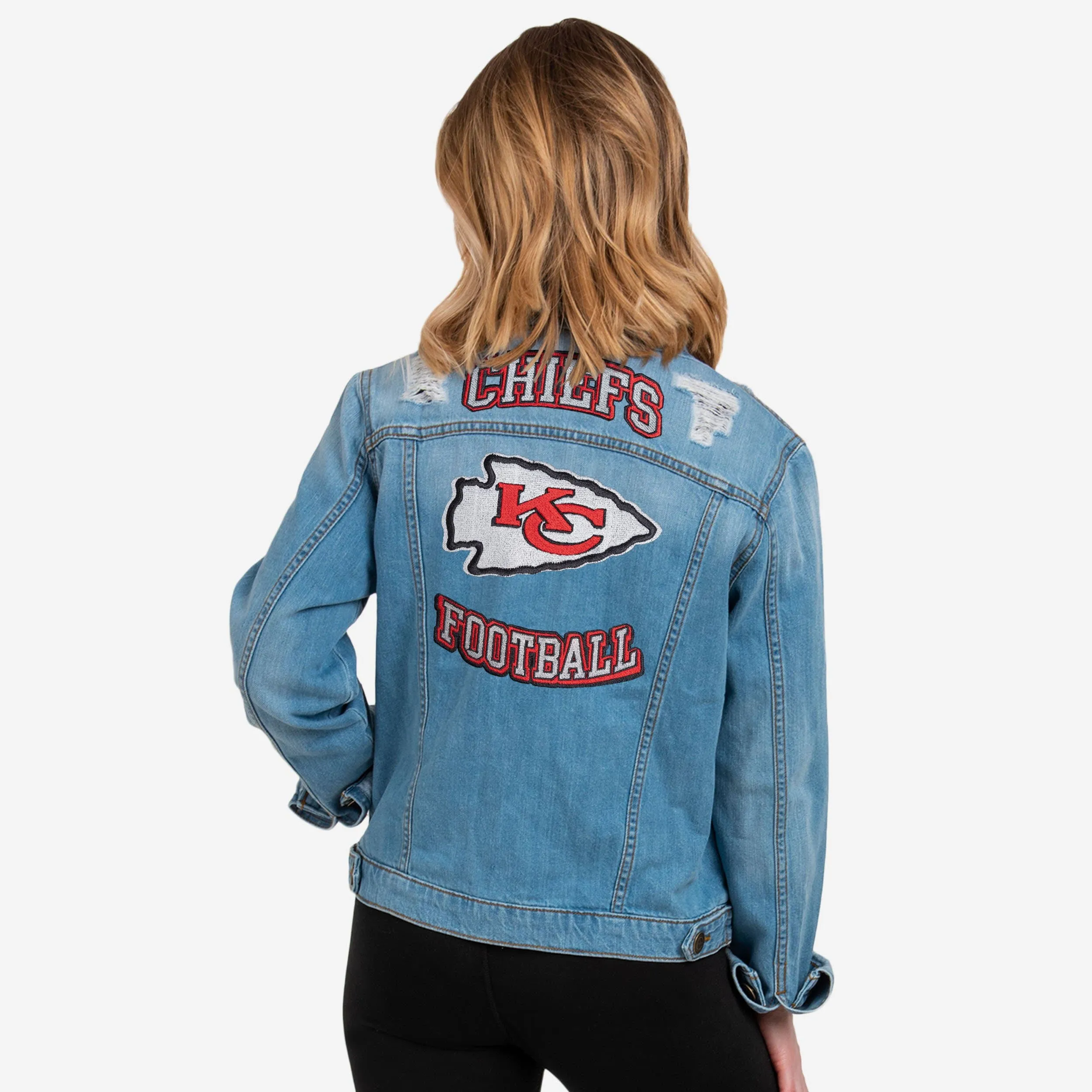 Kansas City Chiefs Womens Denim Days Jacket