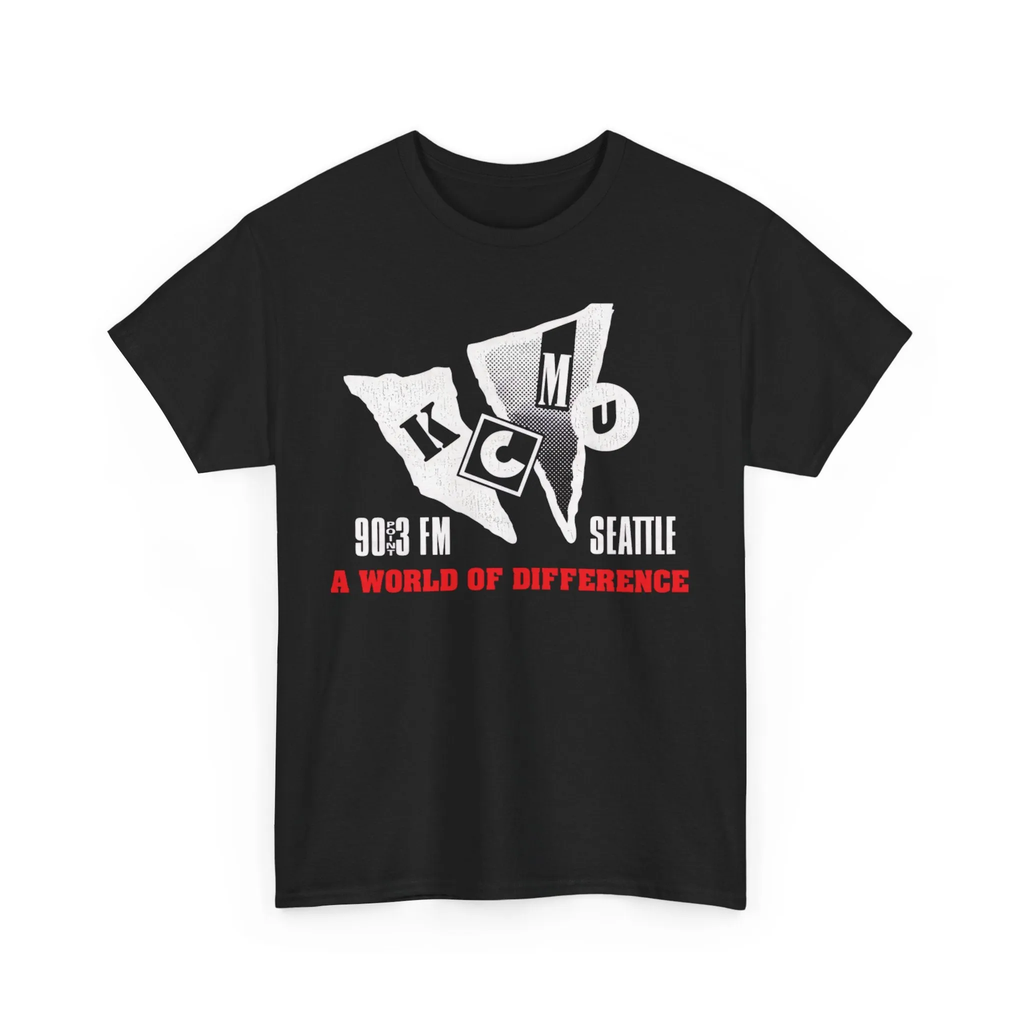 KCMU FM Seattle 90.3 Washington Radio T-shirt