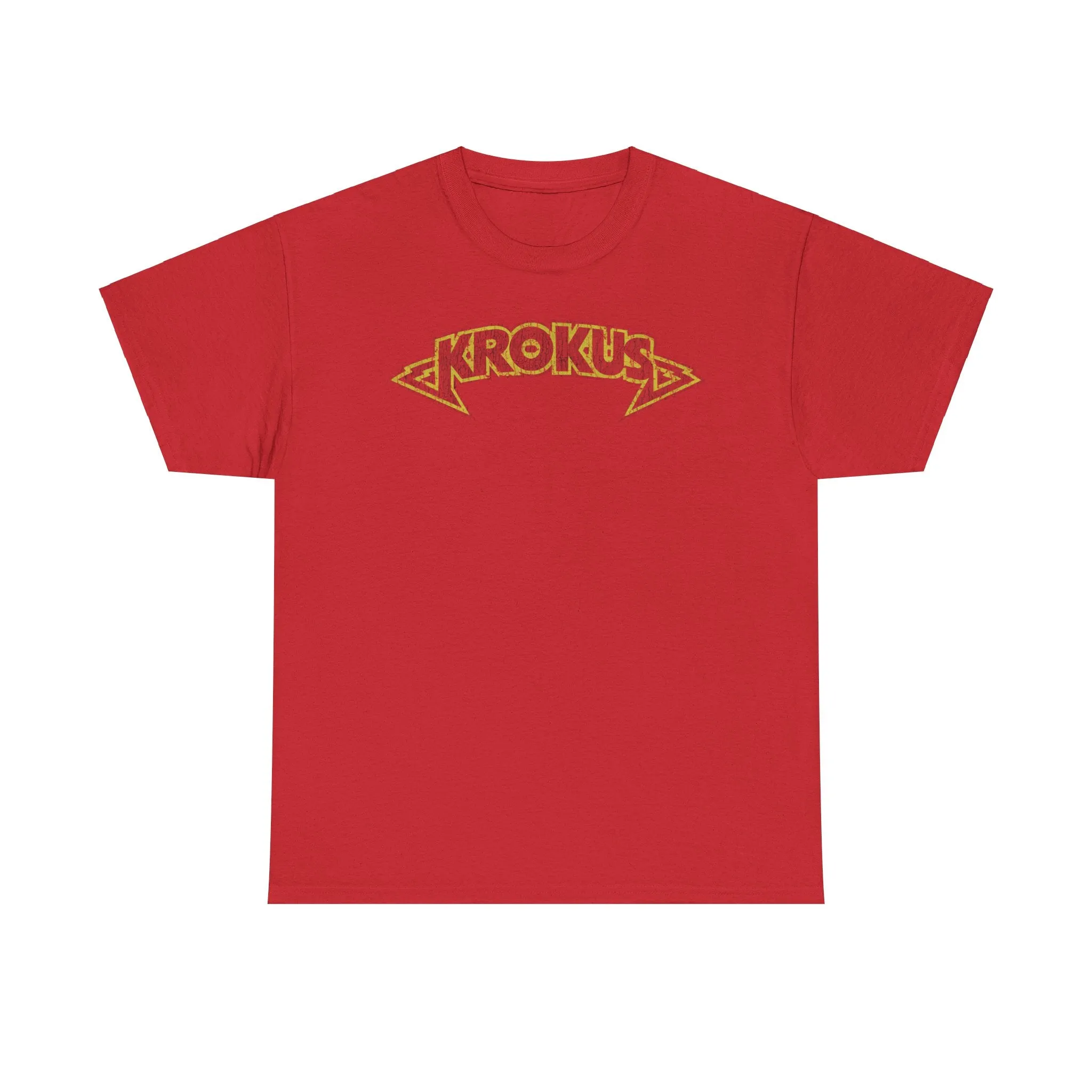 Krokus Swiss Heavy Metal Rock Band Logo T-shirt