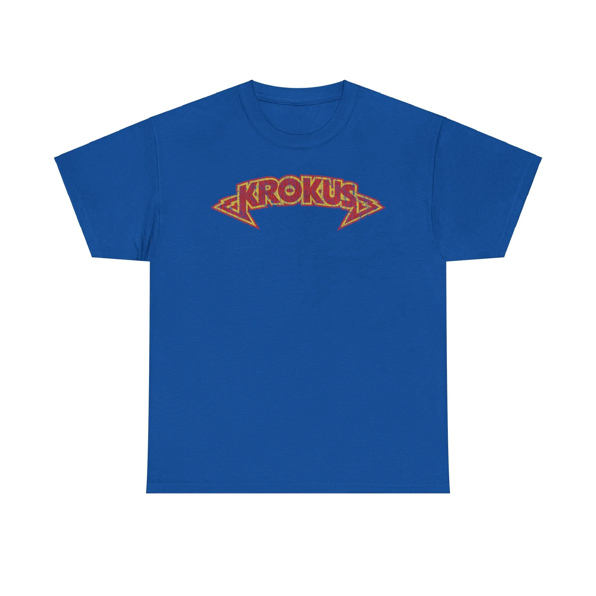 Krokus Swiss Heavy Metal Rock Band Logo T-shirt