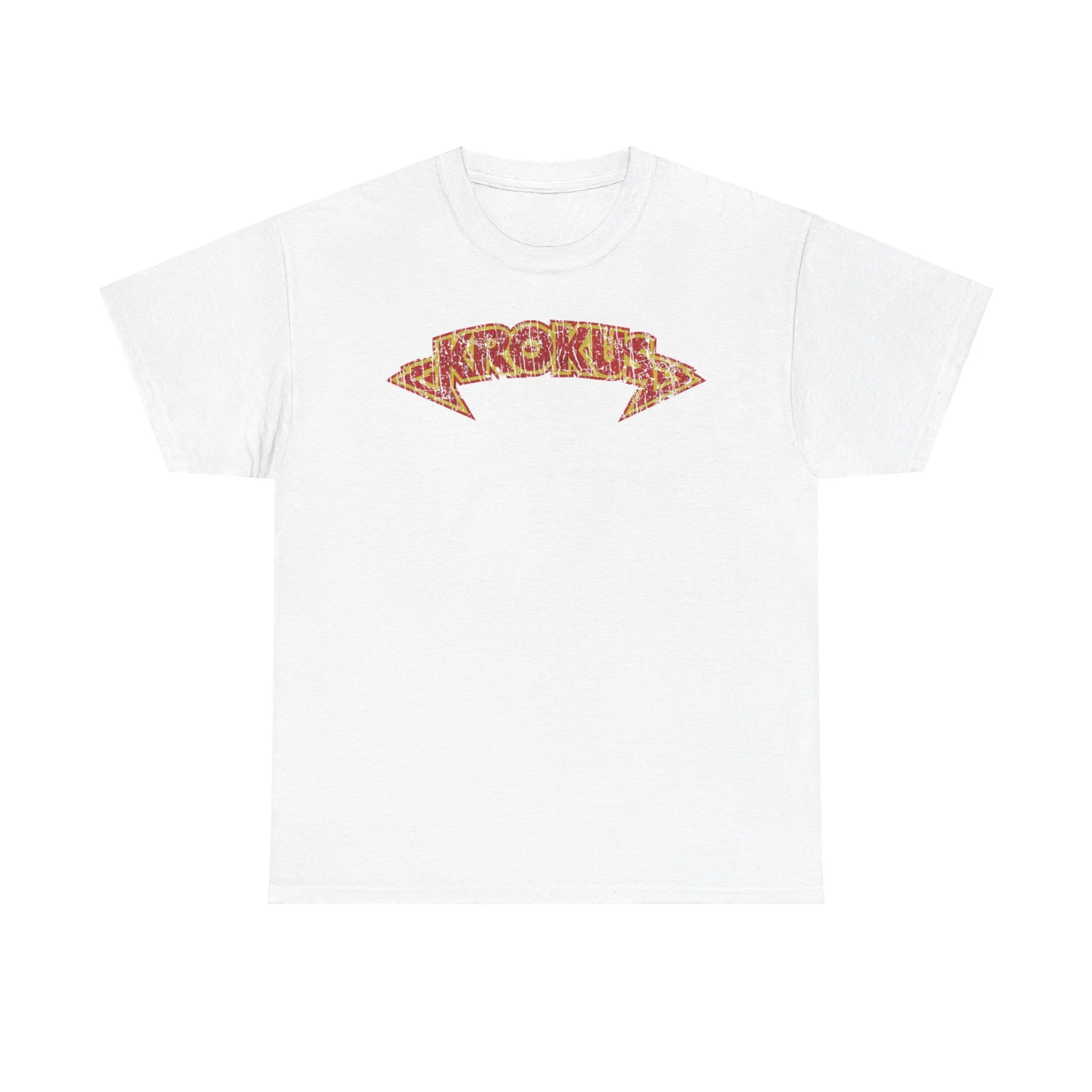 Krokus Swiss Heavy Metal Rock Band Logo T-shirt