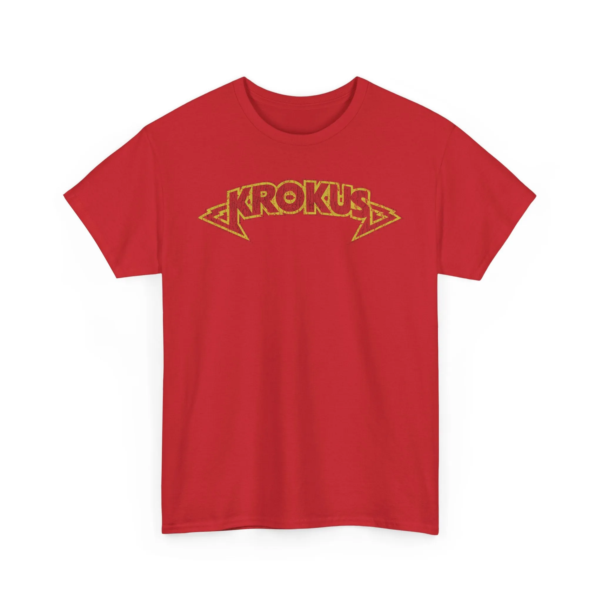 Krokus Swiss Heavy Metal Rock Band Logo T-shirt