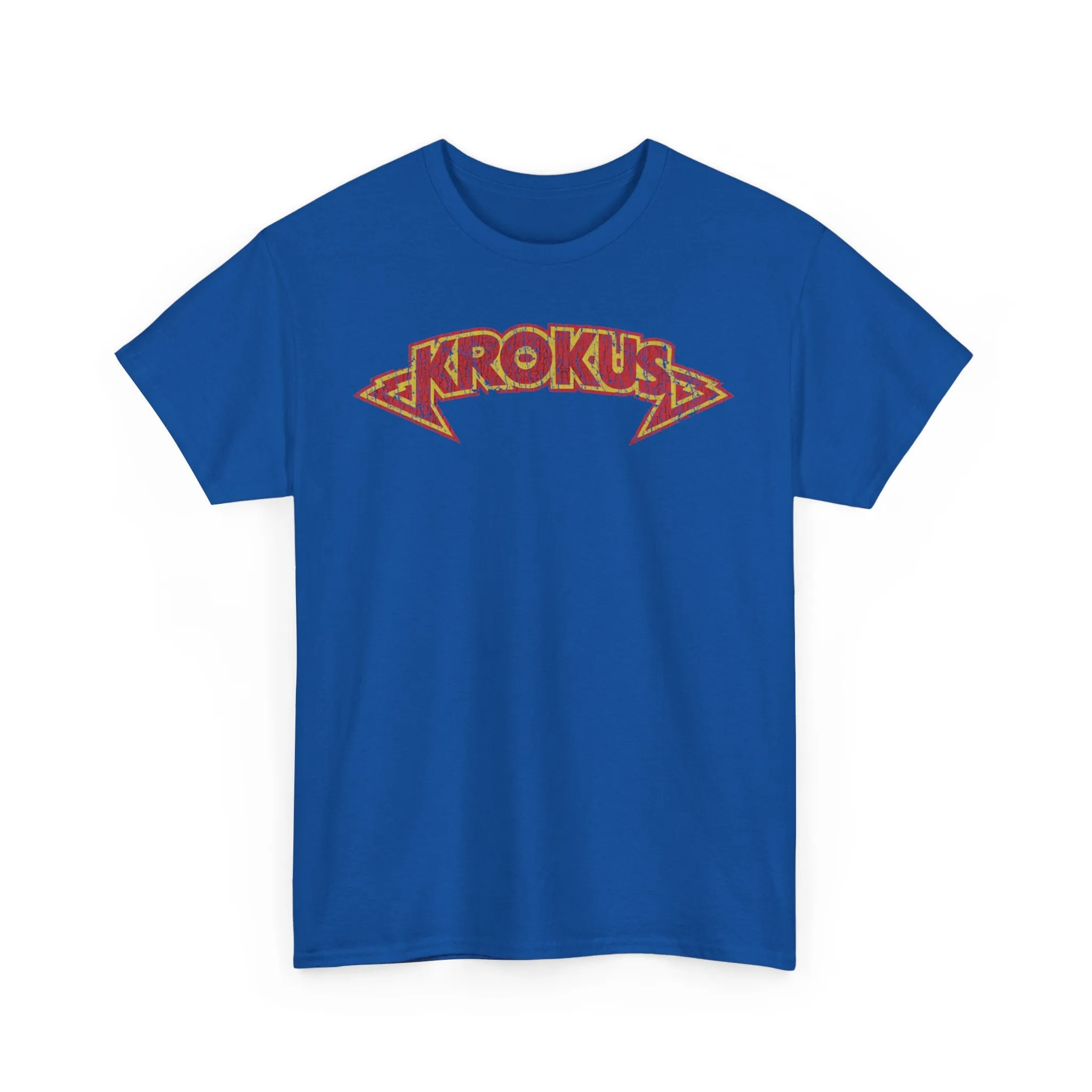 Krokus Swiss Heavy Metal Rock Band Logo T-shirt