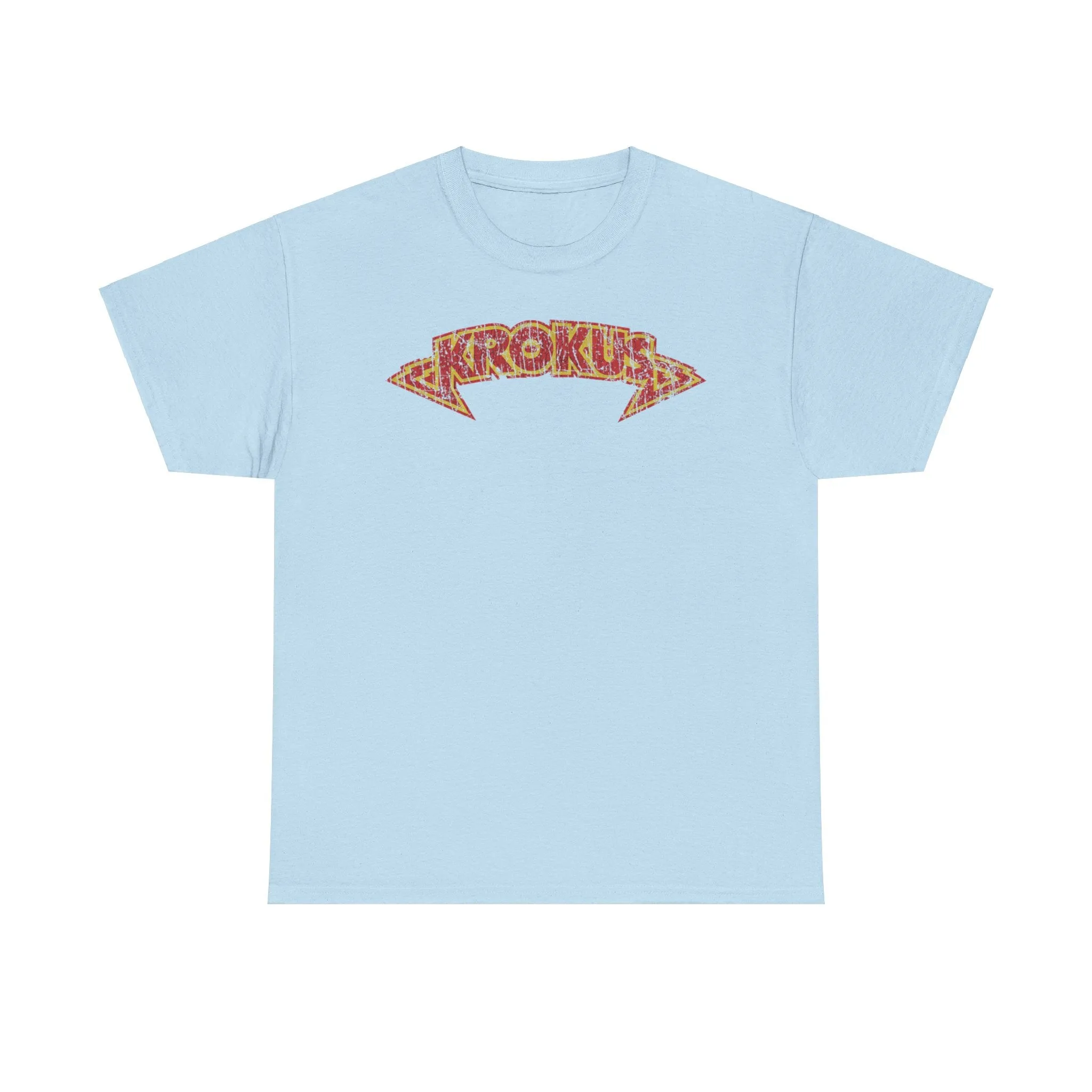 Krokus Swiss Heavy Metal Rock Band Logo T-shirt
