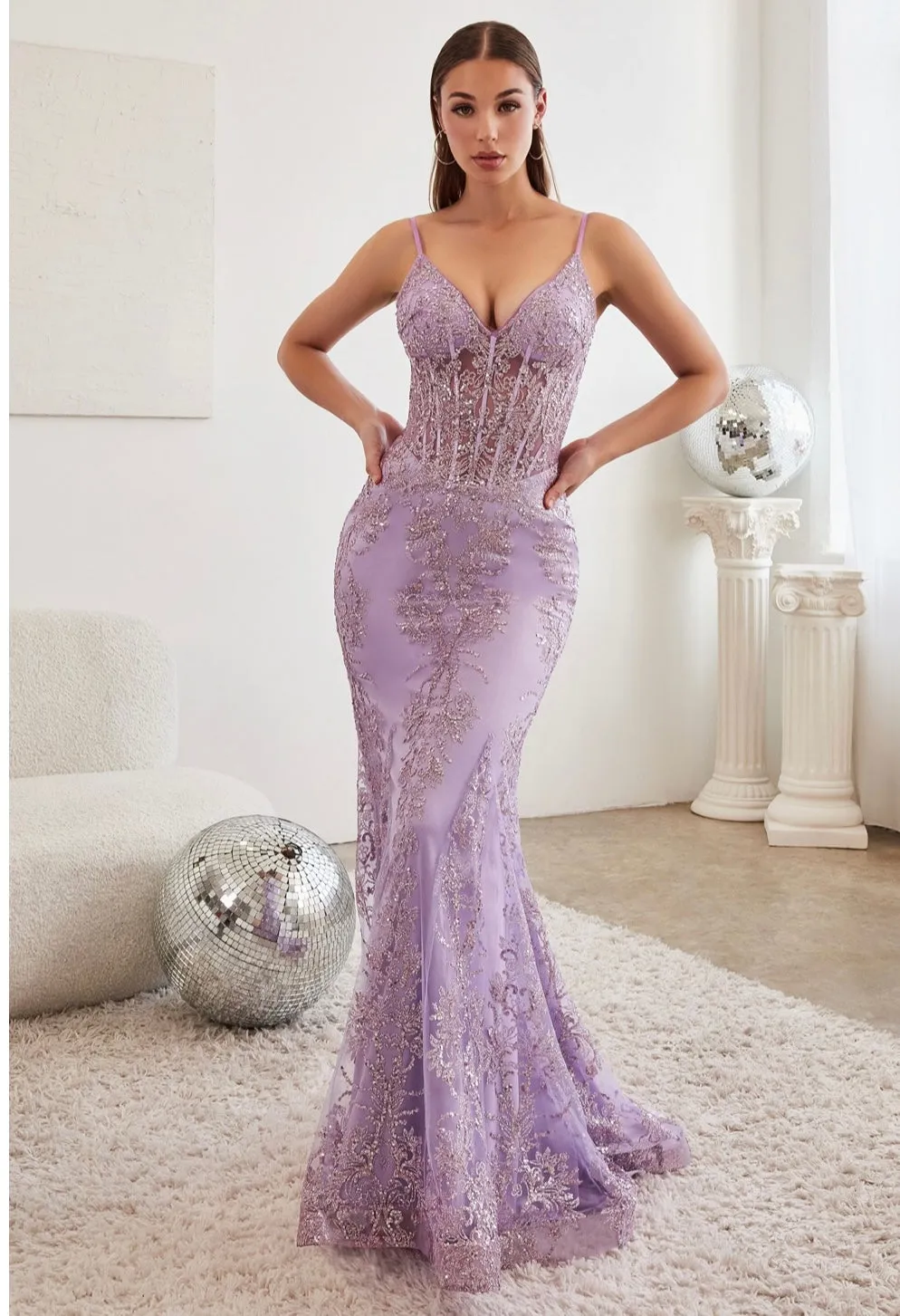 LaDivine by Cinderella Divine Evening Gown J810