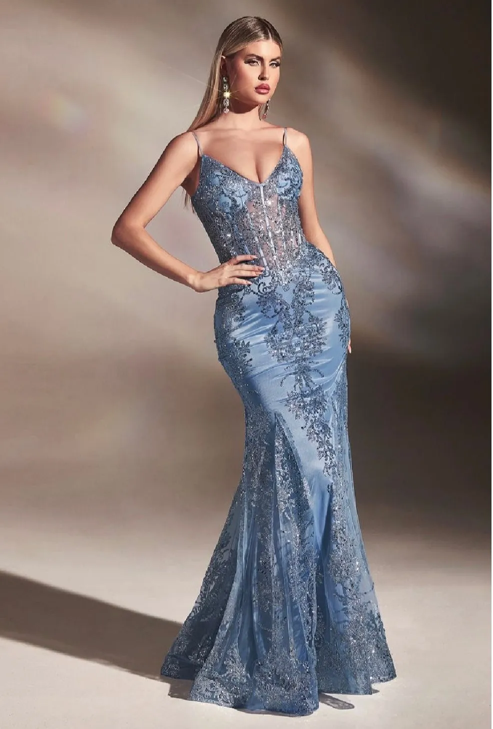 LaDivine by Cinderella Divine Evening Gown J810