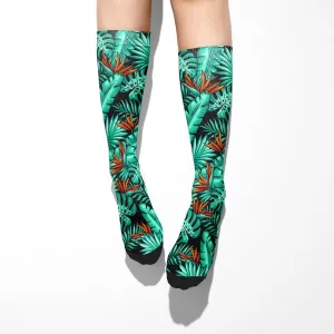 Leaf Pattern Socks