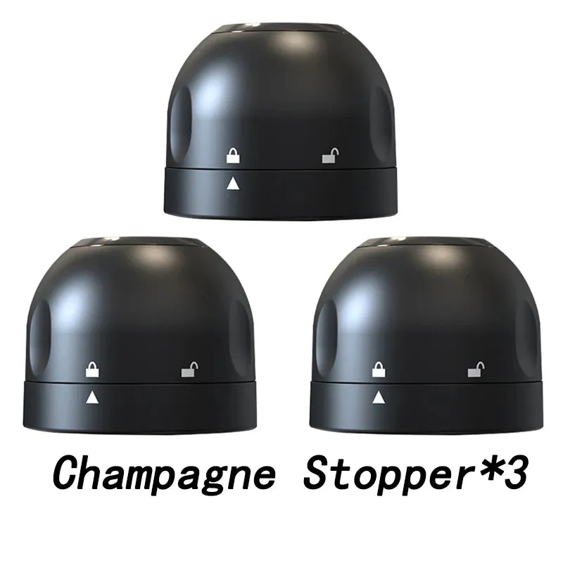 Leak-proof Vacuum Seal Red Wine Bottle Cap Stopper Silicone Sealed Champagne Bottle Stopper Vacuum Seal Keeps Wine and Champagnes Fresh