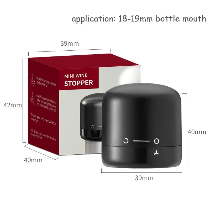 Leak-proof Vacuum Seal Red Wine Bottle Cap Stopper Silicone Sealed Champagne Bottle Stopper Vacuum Seal Keeps Wine and Champagnes Fresh